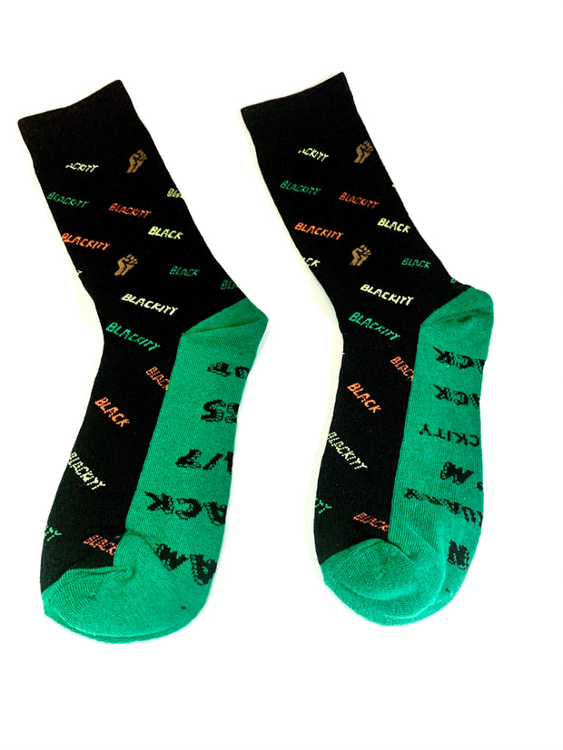 CLEARANCE: Blackity Black Socks