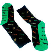 CLEARANCE: Blackity Black Socks